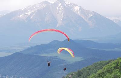Paragliding in Steamboat Springs 