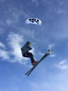 Snow Kiting in Copper Mountain